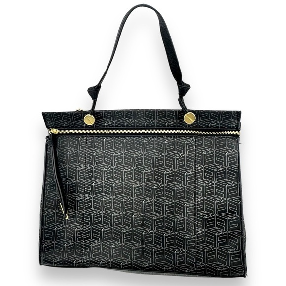 Foley + Corinna Handbags - Foley + Corinna Laptop Bag Coated Printed Unique Single Strap Tote